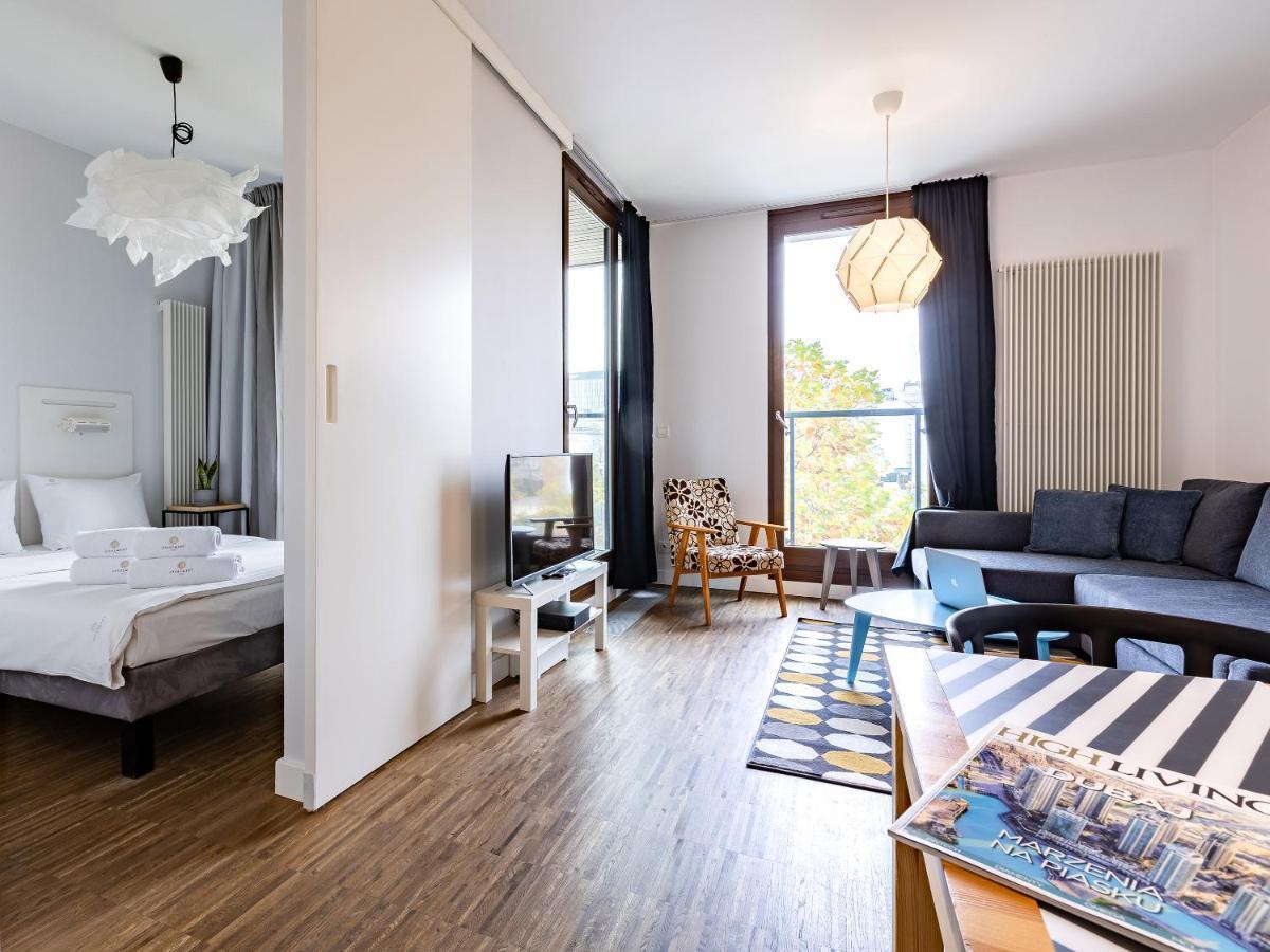 Kolejowa Aparthotel Warschau Buitenkant foto